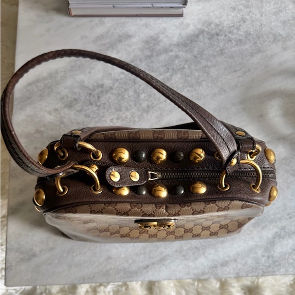 Gucci Babouska Bag with Gold Accents - Picture 3 of 5